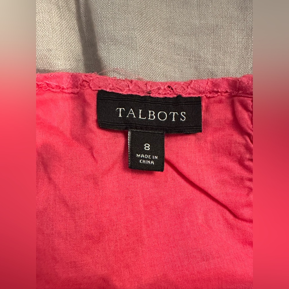 Talbots Lace Top - Picture 3 of 6